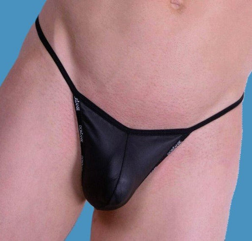 DOREANSE String Homme Glossy G - String Space Black 1326 1A2