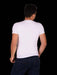 DOREANSE T-Shirt Basic Crew Neck Short Sleeved White 2550 4A - SexyMenUnderwear.com