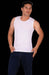 DOREANSE Tank Top Athletic Muscle Coton Classic White 2205 31