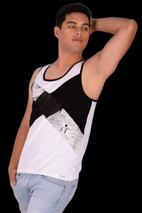 DOREANSE Tank Top Sporty Fashion T - Top Super Soft Quality 2033 2 - SexyMenUnderwear.com