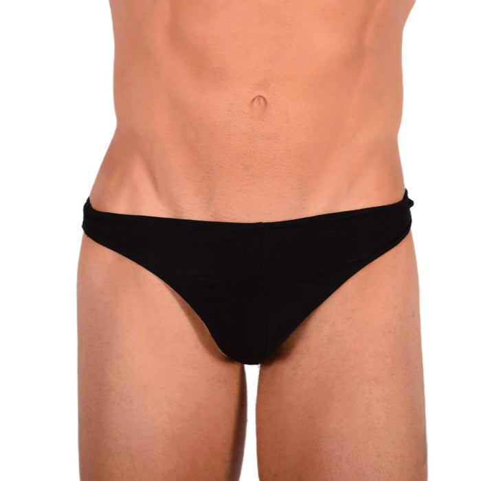 Doreanse Thong Hang Loose Low - Rise Lean Cut Thongs Black 1280 12 - SexyMenUnderwear.com