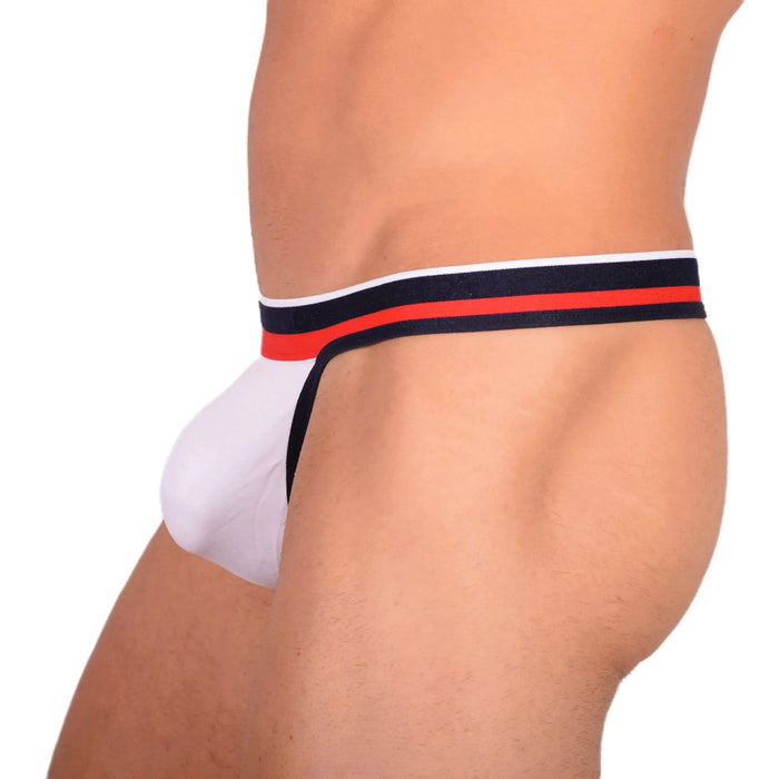 Doreanse Thong Metro Low Cut Tangas Anatomical Fit White 1218 13 - SexyMenUnderwear.com