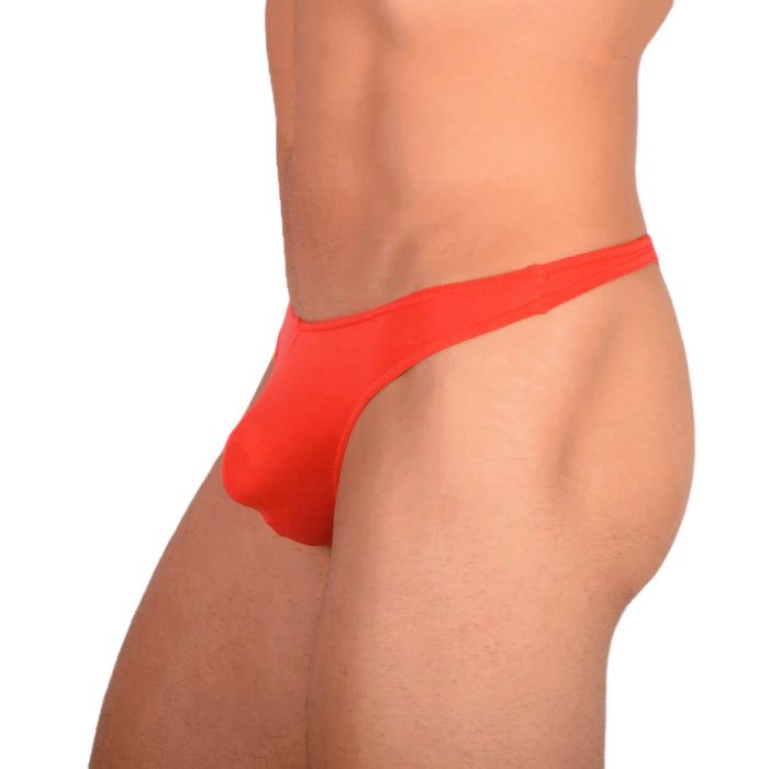 Doreanse Thongs Hang Loose Low - Rise Lean Cut Cotton Thong Red 1280 12 - SexyMenUnderwear.com