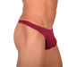 Doreanse Thongs Hang Loose Low - Rise Lean Cut Thong Bordeaux Red 1280 12 - SexyMenUnderwear.com