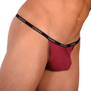 Doreanse Thongs Ribbed Modal T - Thong Bordeaux Red 1330 912