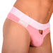 Doreanse Window Thong Soft Sleeky Low - Rise Coral Pink Thongs 1224 9 - SexyMenUnderwear.com