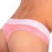 Doreanse Window Thong Soft Sleeky Low - Rise Coral Pink Thongs 1224 9 - SexyMenUnderwear.com