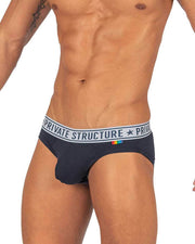 Duo Pack 2 - Private Structure Mini Briefs PRD Sunset Yellow + Dark Navy 4385 1055