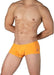 Duo Pack Two PRIVATE STRUCTURE Boxer Trunk Matt Black + Orange 4383 111 - SexyMenUnderwear.com