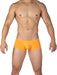 Duo Pack Two PRIVATE STRUCTURE Boxer Trunk Matt Black + Orange 4383 111 - SexyMenUnderwear.com