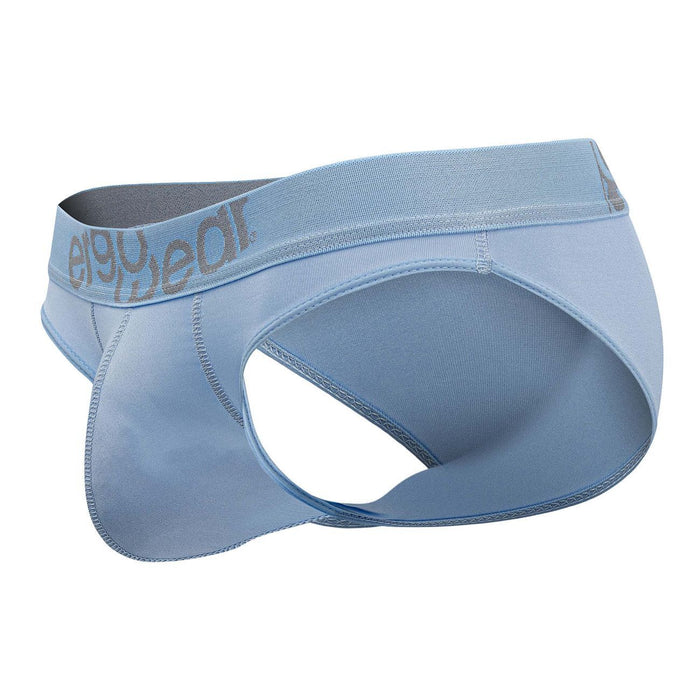 ErgoWear Bikini Brief HIP Low - Rise Stretchy Briefs Seamed Pouch Cool Blue 1503 - SexyMenUnderwear.com