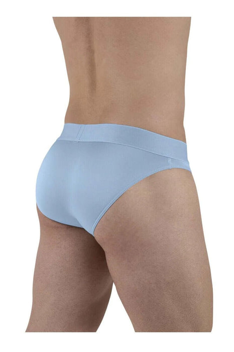 ErgoWear Bikini Brief HIP Low - Rise Stretchy Briefs Seamed Pouch Cool Blue 1503 - SexyMenUnderwear.com