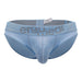 ErgoWear Bikini Brief HIP Low - Rise Stretchy Briefs Seamed Pouch Cool Blue 1503 - SexyMenUnderwear.com