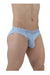 ErgoWear Bikini Brief HIP Low - Rise Stretchy Briefs Seamed Pouch Cool Blue 1503 - SexyMenUnderwear.com