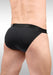 ErgoWear Bikini Brief MAX Flow 3D Pouch Micro - Perforated Briefs in Black 1688 - SexyMenUnderwear.com