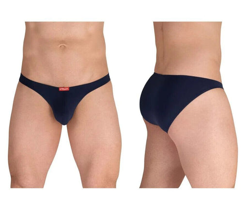 ERGOWEAR Bikini - Brief X4D Seamed Pouch Low Rise Briefs Blue Navy 1600 91 - SexyMenUnderwear.com