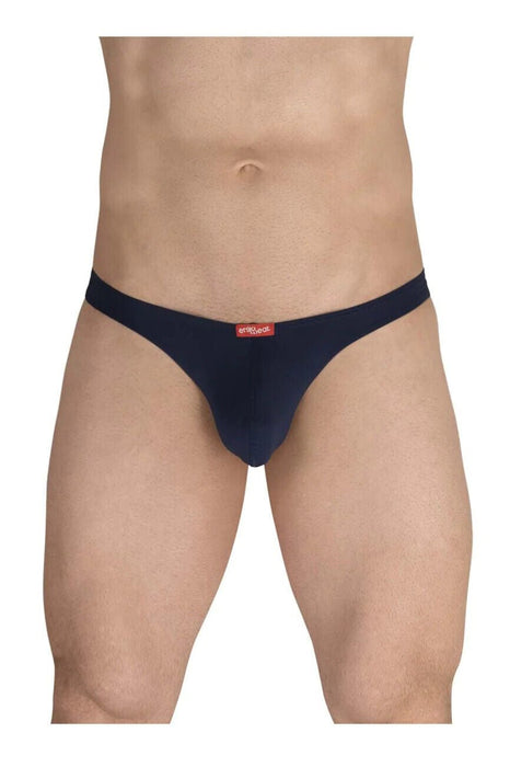 ERGOWEAR Bikini - Brief X4D Seamed Pouch Low Rise Briefs Blue Navy 1600 91 - SexyMenUnderwear.com