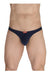 ERGOWEAR Bikini - Brief X4D Seamed Pouch Low Rise Briefs Blue Navy 1600 91 - SexyMenUnderwear.com