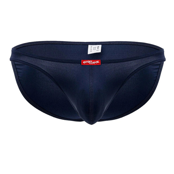 ERGOWEAR Bikini - Brief X4D Seamed Pouch Low Rise Briefs Blue Navy 1600 91 - SexyMenUnderwear.com