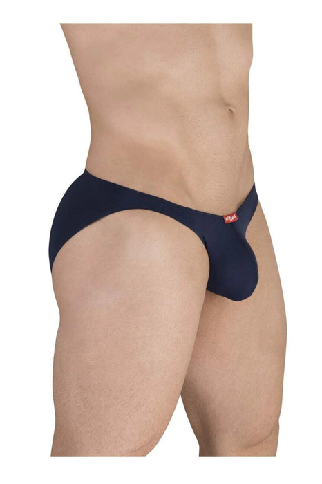 ERGOWEAR Bikini - Brief X4D Seamed Pouch Low Rise Briefs Blue Navy 1600 91 - SexyMenUnderwear.com