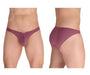 ERGOWEAR Bikini - Brief X4D Seamed Pouch Low Rise Briefs Dusty Pink 1588 91 - SexyMenUnderwear.com