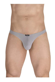 ERGOWEAR Bikini - Brief X4D Seamed Pouch Low Rise Briefs Silver Gray 1592 914