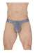 ErgoWear Bikini Briefs MAX XX Stretch Elastic Waistband Brief Fog Blue 1630 - SexyMenUnderwear.com