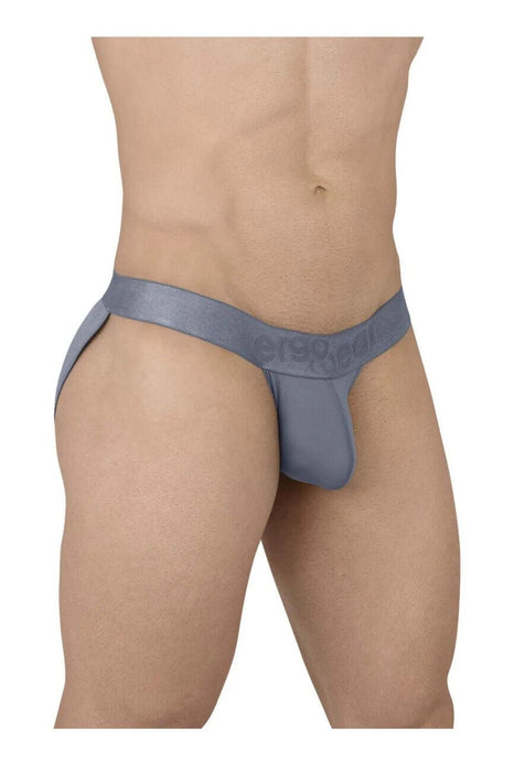 ErgoWear Bikini Briefs MAX XX Stretch Elastic Waistband Brief Fog Blue 1630 - SexyMenUnderwear.com