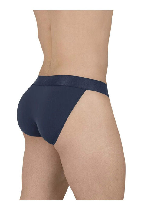 ErgoWear Bikini Briefs MAX XX Stretchy Elastic Low - Rise Brief Dark Blue 1634 - SexyMenUnderwear.com