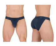 ErgoWear Bikini Briefs MAX XX Stretchy Elastic Low - Rise Brief Dark Blue 16341