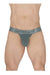 ErgoWear Bikini Briefs MAX XX Stretchy Elastic Low - Rise Brief Light Teal 1626 - SexyMenUnderwear.com