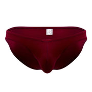 ErgoWear Bikini Briefs X4D Lightweight Low - Rise Lean Cut in Burgundy 1158 1335