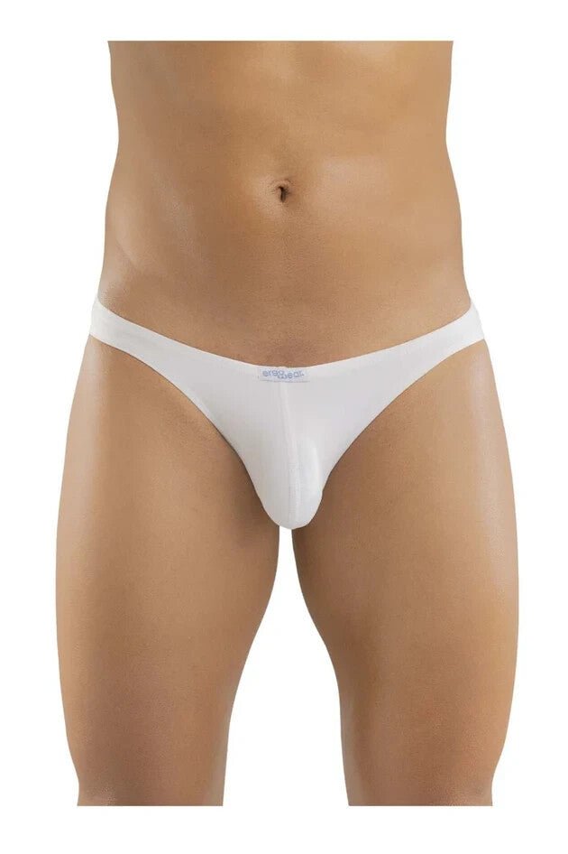 ErgoWear Bikini Briefs X4D Lightweight Low - Rise Lean Cut in Pure White 1166 1334