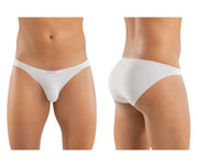 ErgoWear Bikini Briefs X4D Lightweight Low - Rise Lean Cut in Pure White 1166 1333