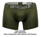 ErgoWear Boxer HIP Trunks Low - Rise Stretchy Boxer Seamed Pouch Green 1498 - SexyMenUnderwear.com