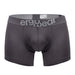 ErgoWear Boxer HIP Trunks Low - Rise Stretchy Boxer Seamed Pouch Shark Gray 1495 - SexyMenUnderwear.com