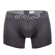 ErgoWear Boxer HIP Trunks Low - Rise Stretchy Boxer Seamed Pouch Shark Gray 14957