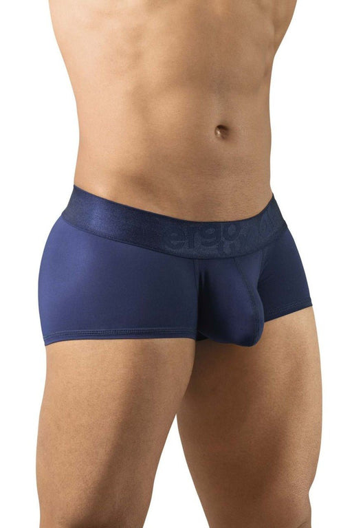 ErgoWear Boxer MAX Bold Stretch Trunks With Supportive Pouch in Navy 1740 1371