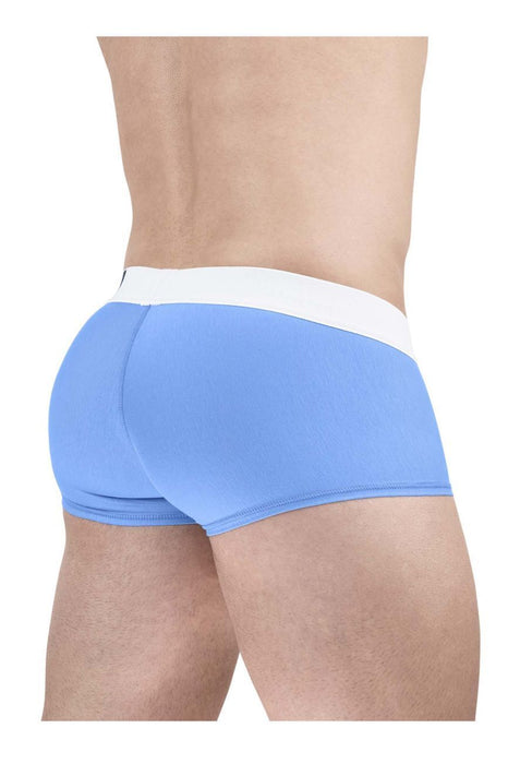 ErgoWear Boxer MAX Cotton Light - Weight Trunks in Light Blue 1713 - SexyMenUnderwear.com