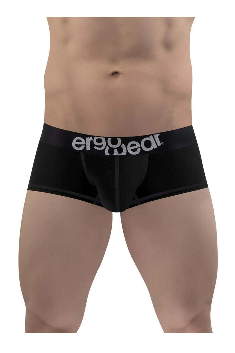 ErgoWear Boxer MAX Cotton Low - Rise Trunks Black 1484 955