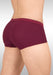 ErgoWear Boxer Trunks 3Dimensional SLK Pouch Flat Seams Burgundy Red 1658 13 - SexyMenUnderwear.com