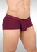 ErgoWear Boxer Trunks 3Dimensional SLK Pouch Flat Seams Burgundy Red 1658 13 - SexyMenUnderwear.com