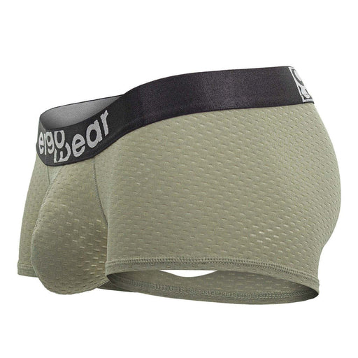 ErgoWear Boxer Trunks MAX Flow Micro Perforated Mesh in Smoke Green 16791