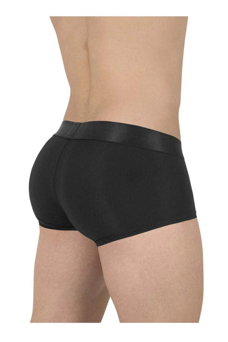 ErgoWear Boxer Trunks MAX XX Stretch Short Length Boxer Black 1619 - SexyMenUnderwear.com