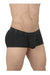 ErgoWear Boxer Trunks MAX XX Stretch Short Length Boxer Black 1619 - SexyMenUnderwear.com