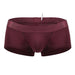 ErgoWear Boxer Trunks MAX XX Stretch Short Length Boxer Pomegranate Red 1623 - SexyMenUnderwear.com