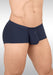 ErgoWear Boxer Trunks SLK 3 - Dimensional Pouch Flat Seams Navy Blue 1654 13 - SexyMenUnderwear.com