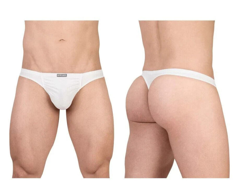 ErgoWear Cotton Thongs FEEL GR8 Pouch Lightweight Thong White 1734 1213