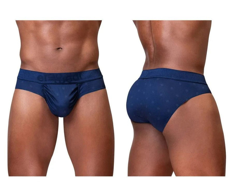 ErgoWear FEEL SE Briefs MicroMesh 4 - Way Stretch Adaptable Pouch Navy 1751 251