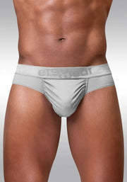 ErgoWear FEEL SE Briefs MicroMesh 4 - Way Stretch Adaptable Pouch Silver 1759 251